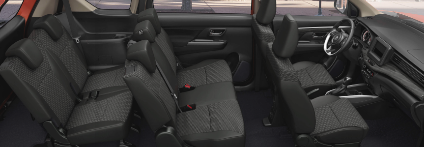 the new suzuki xl-7 third row seating